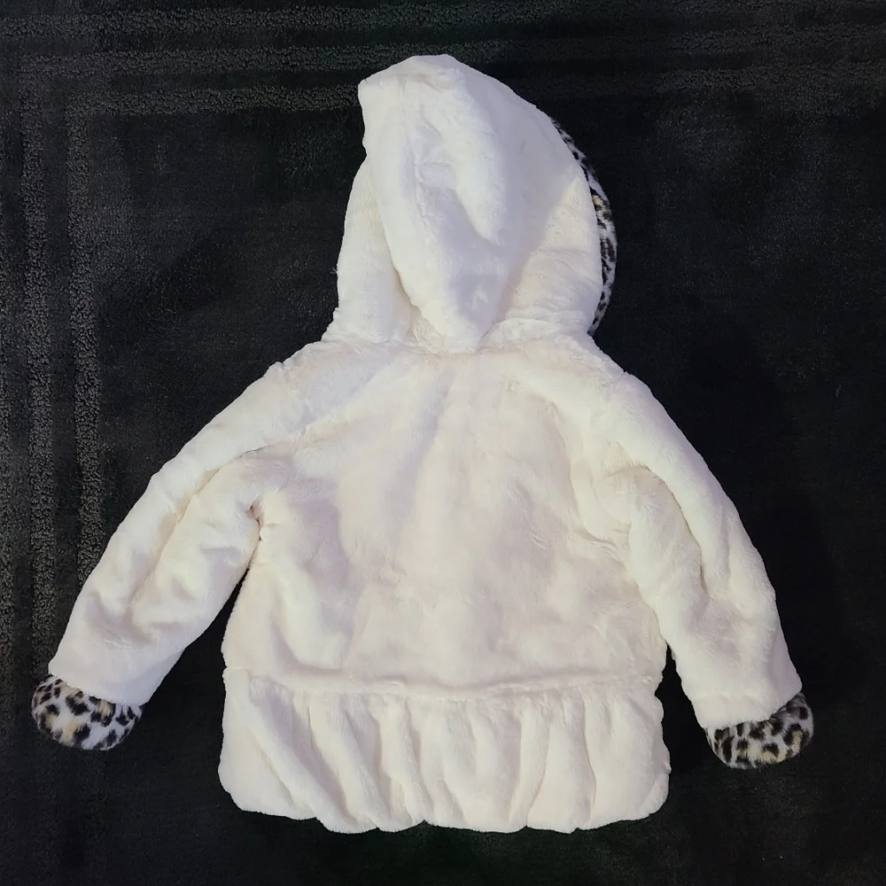 Rothschild Faux Fur Dress Coat Size‎ S 4